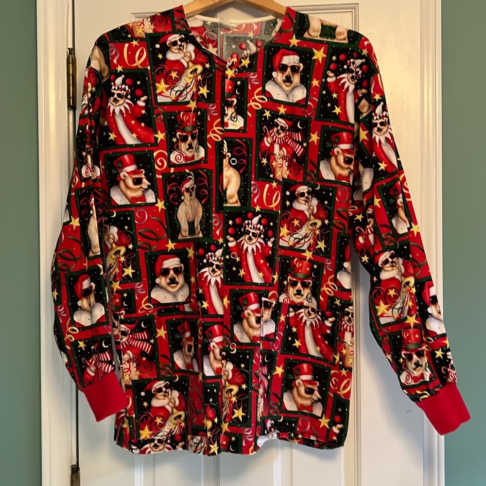 Last Chance! Scrub Jacket Christmas New Years